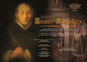 locandina Premio Internazionale d’Arte: “Beato Angelico” Accademia Italia in Arte nel Mondo. Teatro G. Paisiello, Lecce